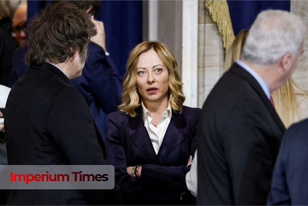 Italy’s PM Meloni Rejects Trump’s Greenland Tariffs as Counterproductive. Covered by Imperium Times, www.imperiumtimes.com. @imperiumtimesofficial