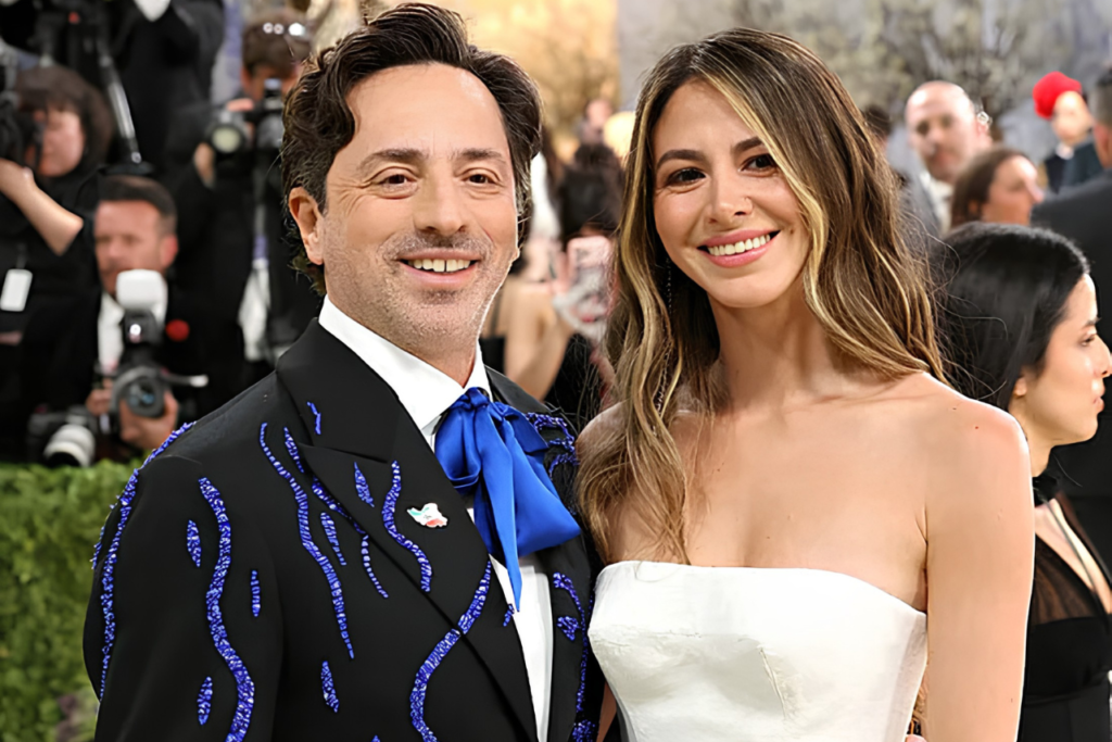 Gerelyn Gilbert Soto and Sergey Brin discussing innovation, leadership, and the future of global technology influence |www. https://imperiumtimes.com | @imperiumtimesofficial
