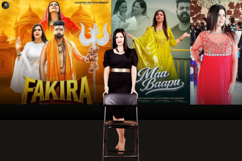 Jyotsna Rao Bakshy appeared as the lead actor in the music videos "Fakira" and "Maa Baapu," produced by Aadiyogi Company. |  www.imperiumtimes.com | @imperiumtimesofficial