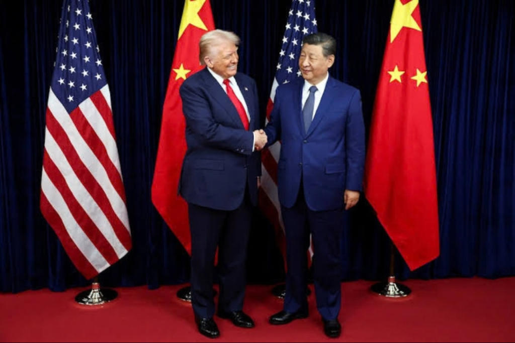 US and Chinese delegations at the White House ahead of the US-China trade truce talks, Imperium Times
